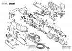 Bosch 0 601 937 555 Gsb 12 Ves-2 Cordless Impact Drill 12 V / Eu Spare Parts